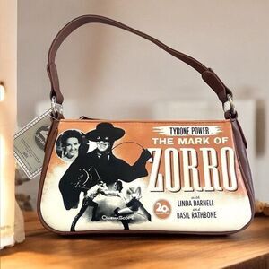 The Mark of Zorro - Vinyl Purse - Movie Souvenir - 20th Century Fox Rare